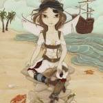 Amora - Pirate Fairy 5by7 Print